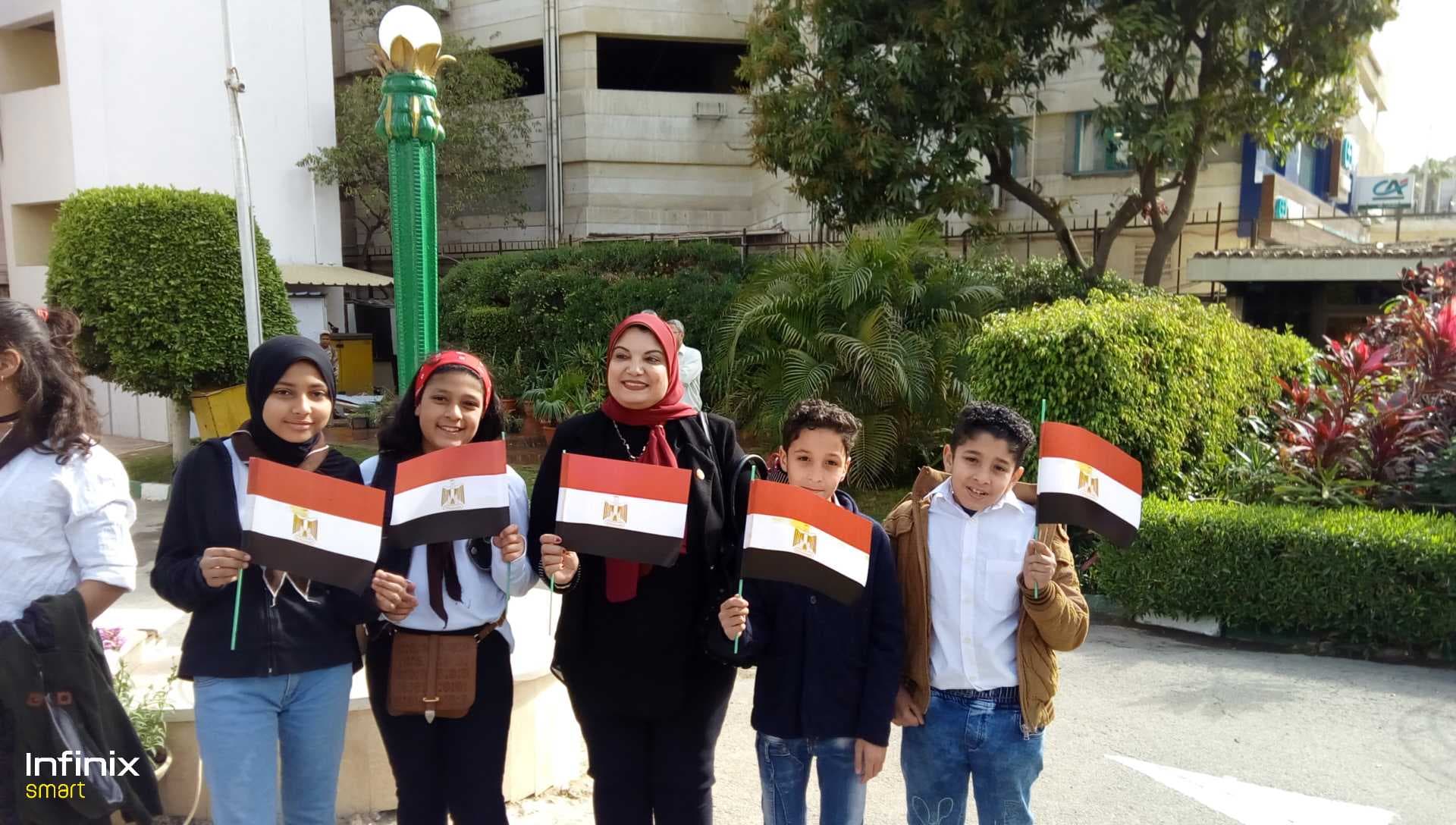 مشاركة شباب يتحدى المستقبل باحتفالات ذكرى تحرير 25 أبريل