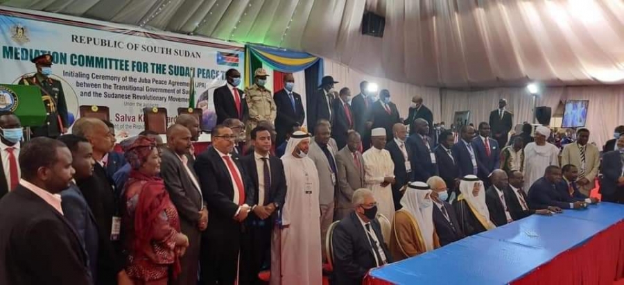 مبادرة مصر والسودان ايد واحدة تؤكد السودان عروس افريقيا بتوقيع السلام