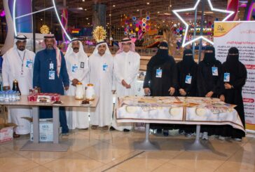 نادي حكاية يفعل إسبوع التغذية الخليجي في العثيم مول بالاحساء