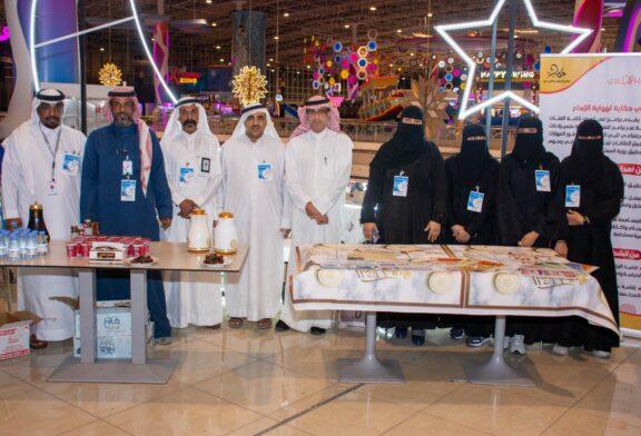 نادي حكاية يفعل إسبوع التغذية الخليجي في العثيم مول بالاحساء